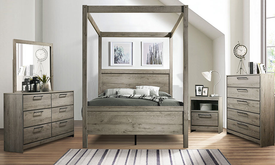 Ellenwood Queen Canopy Bed