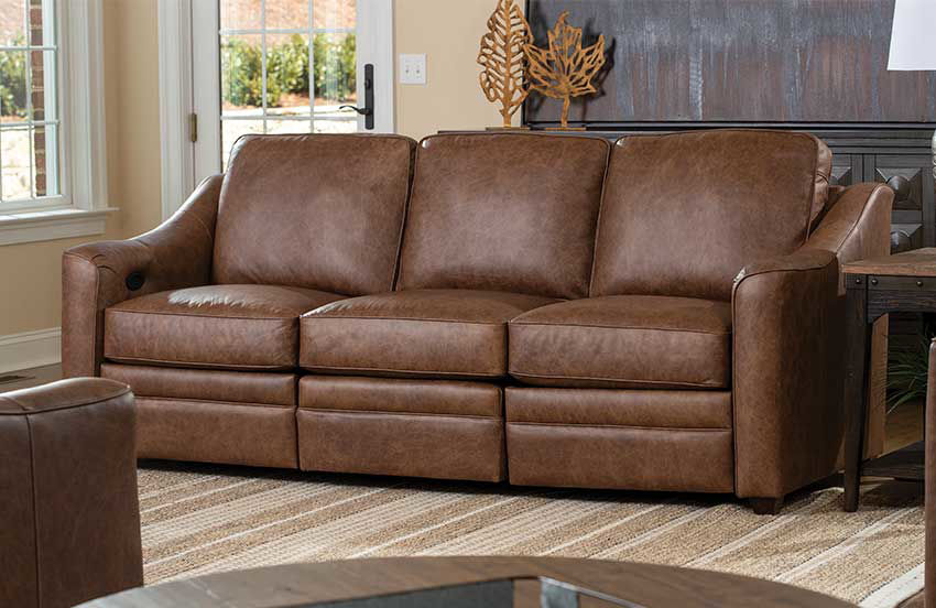 Leather sofa