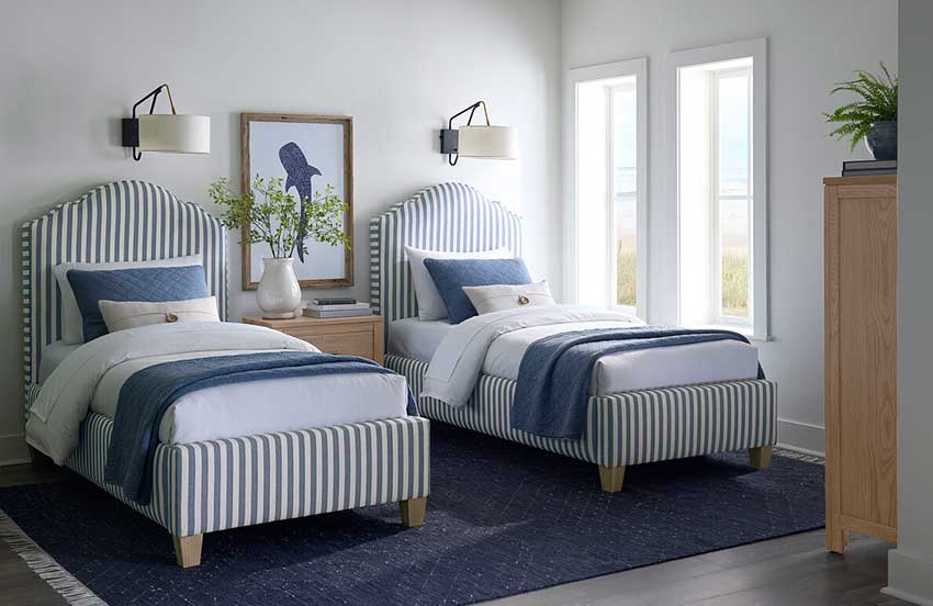 Upholstered Twin Beds